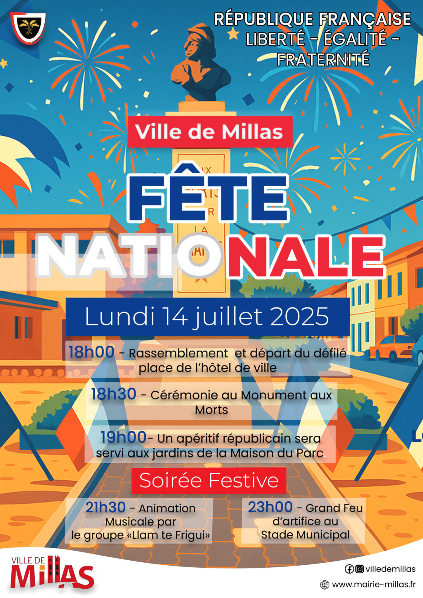 affiche 14 juillet 202444554411