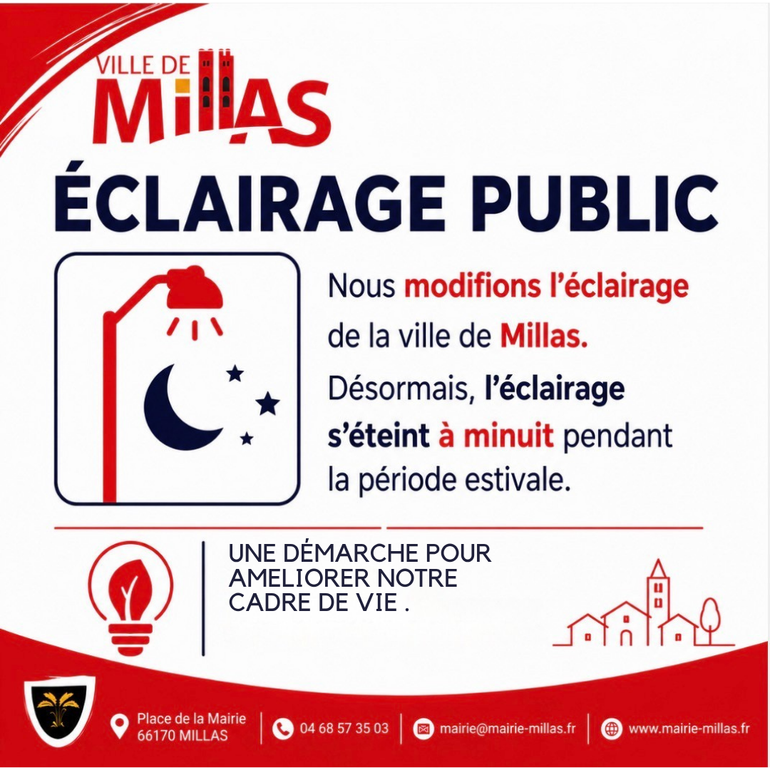 ECLAIRAGE PUBLIC