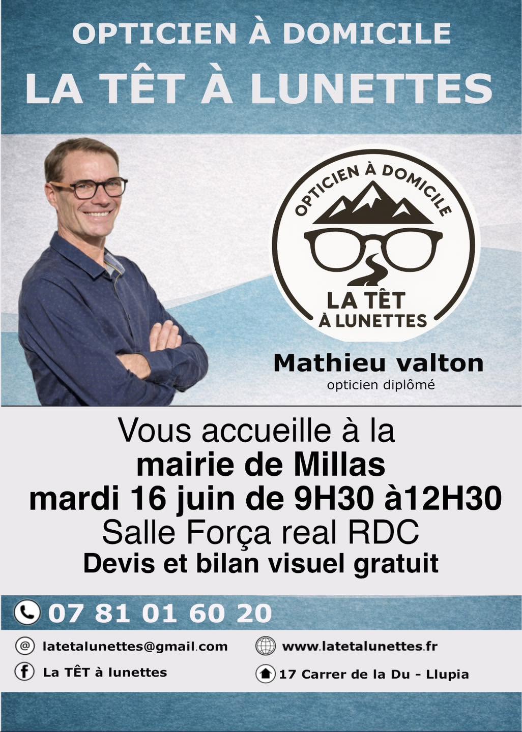 affiche opticien