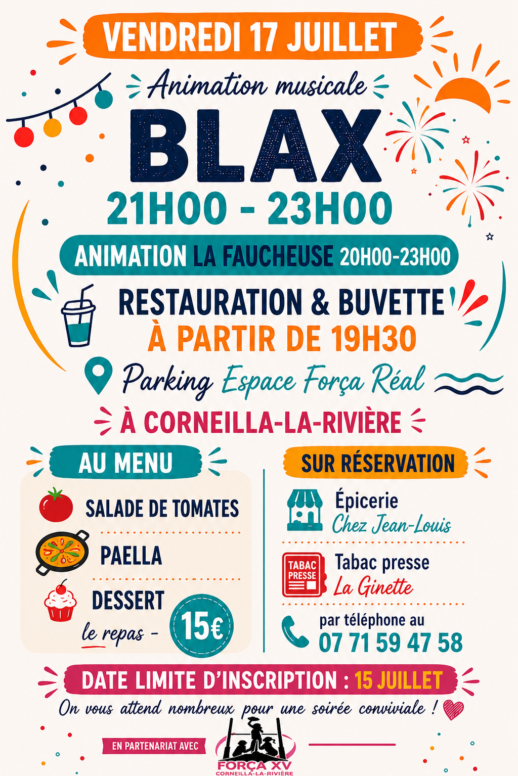 soiree forca