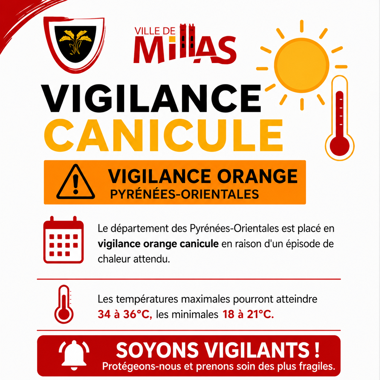 canicule orange