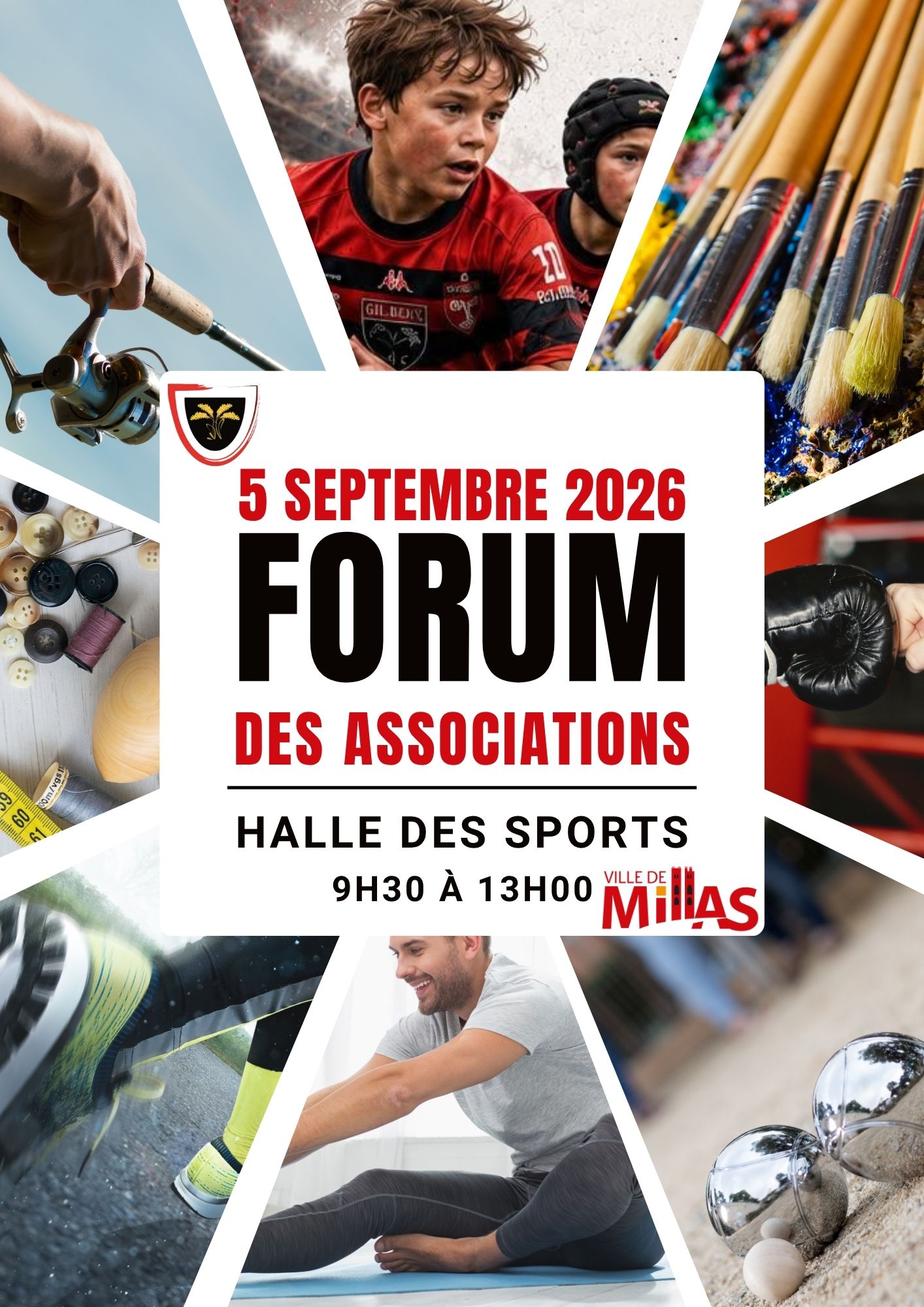Affiche événement forum des associations